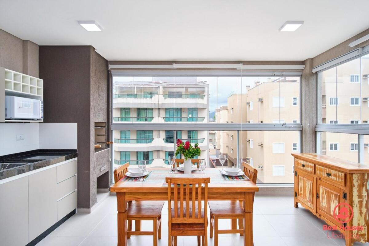 Apartment Bh47 - Quintanilha - Bh47: Charmoso, Com Ar, Piscina E Varanda Gourmet Ubatuba